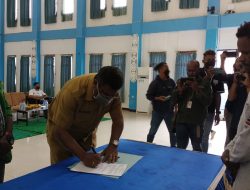 Sekda Jayawijaya Lantik BP-HMKJ Periode 2022-2024