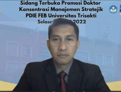 Kapaldam IM Lulus Dengan Predikat Cum Laude dan Raih Gelar Doktor