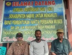 LMA Nabire Tolak Aksi Demo Tolak DOB di Nabire