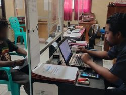 Palak Sopir, 4 Pemuda Diringkus Di Jalan Trans Nabire-Paniai