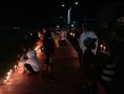 Seribu Lilin Mengenang Bripda Fernando Diego Rumaropen