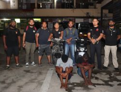 Tim Resmob Numbay Ciduk Dua Pelaku Curanmor dan Satu Penadah