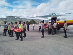 Antisipasi Bencana Kelaparan, Kemensos RI Drop 2 Ton Bantuan Sosial Ke Distrik Kuyawage Kabupaten Lanny Jaya