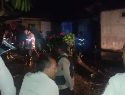 Akibat Lilin Jatuh, Tiga Rumah Warga Ludes terbakar di Waena