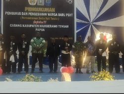 Pengurus PSHT Mamberamo Tengah Resmi Dilantik