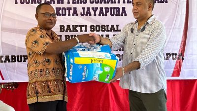 PERADI Kota Jayapura Berbagi Kasih Dengan Lansia di PBUL Sentani