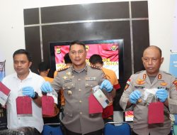 Satuan Reserse Narkoba Polresta Amankan Sabu Senilai Rp 350 Juta