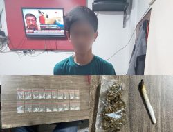 Miliki Sabu dan Ganja, Seorang Pria Diciduk Tim Opsnal Narkoba Polresta