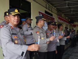 Polres Jayawijaya Gelar Doa Bersama Untuk Para Korban Tragedi Stadion Kanjuruhan Malang