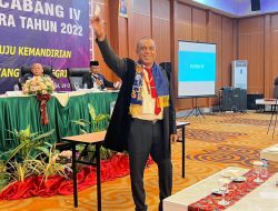 Selamat.. Pieter Ell Lanjut Pimpin Peradi Kota Jayapura Hingga 2027