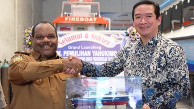 Launching KM Pemulihan Yahukimo, Bupati Didimus : Ini Kado Natal Untuk Masyarakat Yahukimo
