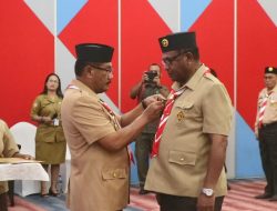 Kamabicab Lantik Kwarcab Pramuka Jayawijaya