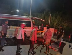 Laka Maut Mobil Versus Motor di Jalan Ring Road Hamadi, Seorang Polwan Meregang Nyawa