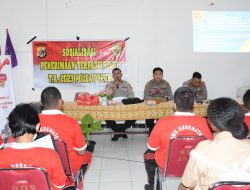 Lagi, Biro SDM Polda Papua Sosialisasikan Penerimaan Polri di SMK Hikma Yapis dan SMA Gabungan Jayapura