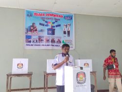 Untuk Pertama Kali SMP N 3 Sowek Gelar Pemilihan Ketua Osis Dengan Tata Cara Pilkada