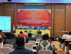 KPU Yahukimo Gelar Sosialisasi PKPU 6