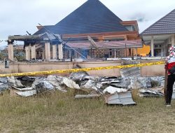 Kantor DRPD Kabupaten Dogiyai Terbakar, Polisi Masih Selidiki Penyebabnya