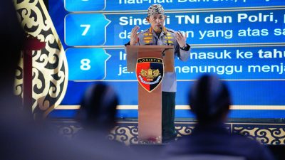 Kapolri Minta Optimalisasi Fungsi Logistik Guna Kawal Kebijakan Pemerintah Hingga Amankan Pemilu