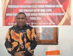 715 Berkas Bacaleg Papua Pegunungan Dinyatakan Lengkap