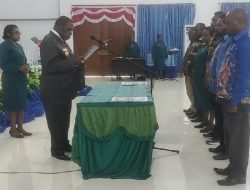 Forum Kabupaten Sehat Mamberamo Tengah Resmi Dilantik
