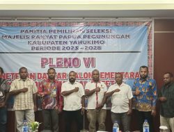 Pansel Tetapkan 15 Nama Calon Anggota MRP Papua Pegunungan Wilayah Yahukimo