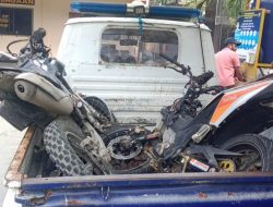 Kecelakaan Maut di Kilo IX, Dua Pengendara Motor Meninggal Dunia Ditempat