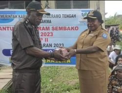 Masyarakat di Lima Kampung Distrik Kobakma Terima BLT dan Bansos