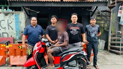 Pelaku Pencurian Motor Anak Dibawah Umur Diciduk Polisi di Entrop