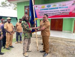 Penjabat Bupati Tolikara Lepas Kontingen PENAS Kontak Tani Nelayan ke Padang