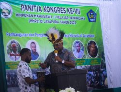 Sekda Pemda Jayawijaya Buka Kongres HMPJ Ke VII