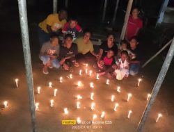 Makam Dirusak, Keluarga Besar Mansawan Di Pulau Sowek Gelar Aksi Seribu Lilin