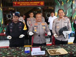 Polda Papua Temukan Senjata Api Jenis Pistol Beserta Amunisi di Wilayah hukum Polresta Jayapura Kota
