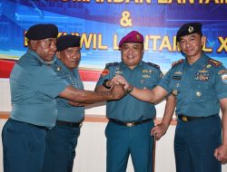Dua Pejabat Utama Lantamal X Diserahterimakan