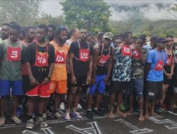 Meriahkan HUT RI Ke 78, Pemprov Papua Pegunungan Gelar Lomba Lari Maraton 5 KM