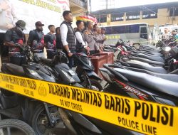 Polisi Kota Jayapura Amankan 34 Motor Hasil Curian