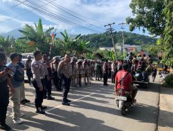 Sempat Ricuh, Polisi Beri Massa Aksi Unjuk Rasa Bacakan Pernyataan Sikap