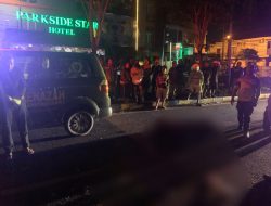 Tabrak Truck Sampah Parkir di Waena, Seorang Pria Meregang Nyawa