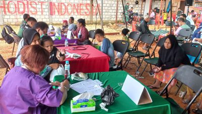 GMI Pos Pelayanan “Biji Sesawi” Jayapura Gelar Bakti Sosial Pengobatan Gratis