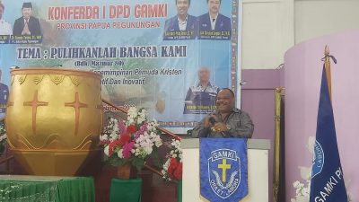 Asosiasi Bupati Pegunungan Tengah Resmi Buka Konferda I DPD GAMKI Papua Pegunungan