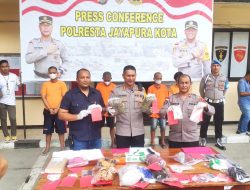 Polisi Kota Jayapura Ungkap 3 Kasus Narkoba