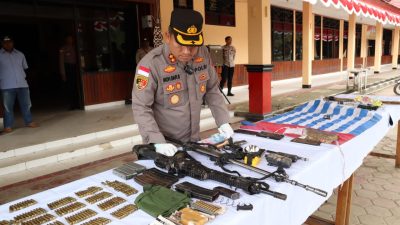 Satu Anggota KKB Pegunungan Bintang Berhasil Dilumpuhkan, 1 Senpi Pendek Disita