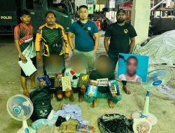Terbukti Mencuri, 4 Pelajar Dibekuk Tim Resmob Numbay