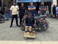 Polisi Ciduk Satu Pelaku Pencuri Motor di Hamadi