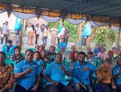 Partai Gelora Biak Numfor Optimis Loloskan DPR RI Dapil Papua dan Prabowo-Gibran Menang Pilpres