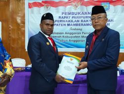 DPRD Kabupaten Mamberamo Tengah Gelar Sidang Paripurna Pembahasan Anggaran Belanja Daerah Tahun 2024