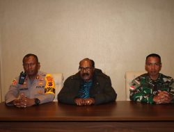 Plh. Bupati Lanny Jaya Bersama Forkopimda Turut Bela Sungkawa Atas Kejadian di Distrik Bruwa Yakni 5 Pekerja Pembangunan Puskesmas Hilang