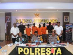Kata Kapolresta : 4 Pelaku Pembakaran Ruko di Waena Saling Kenal dan Aksi Sudah Direncanakan