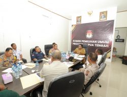 Monitoring Persiapan Pemilu: Penjabat Gubernur Papua Tengah Kunjungi KPU Provinsi