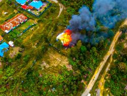KKB Kembali Berulah: Rumah ASN Pemkab Intan Jaya Dibakar Setelah Penyerangan Fatal Terhadap Briptu Anumerta