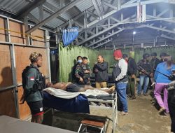 KKB Ilaga Bakar Puskesmas, 1 Tewas dan 2 Ditangkap oleh Satgas TNI-Polri